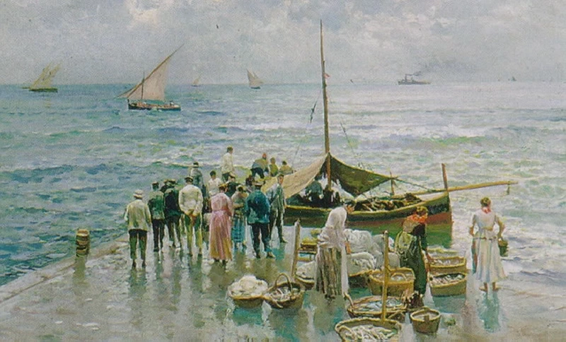 214-La banchina al porto di Napoli